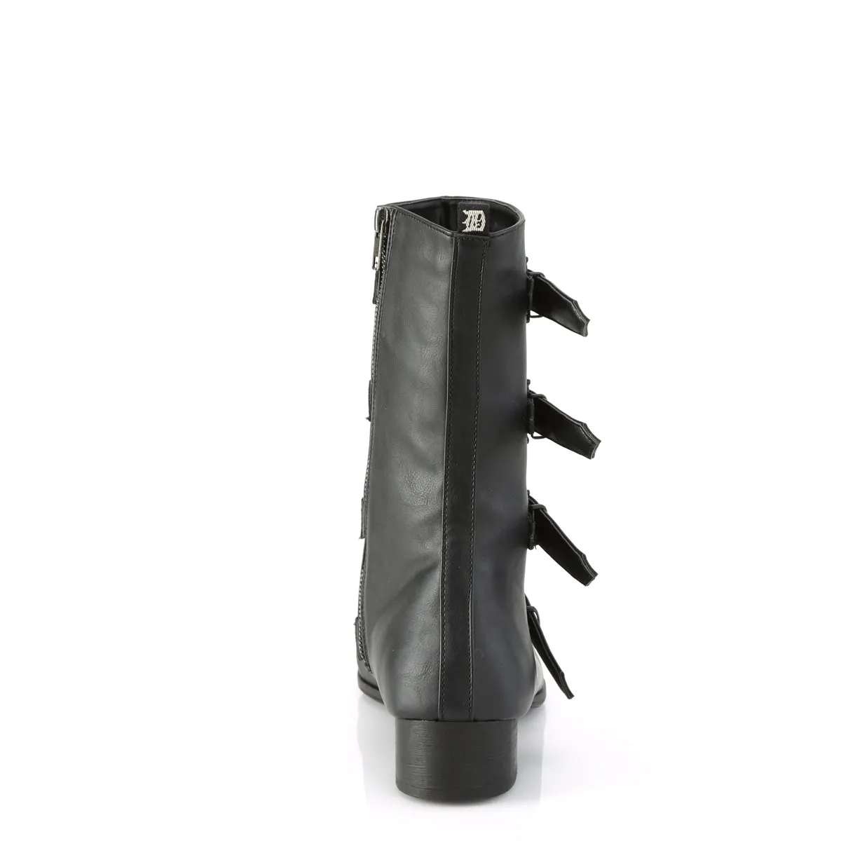 1 Inch Heel WARLOCK-110-B Black