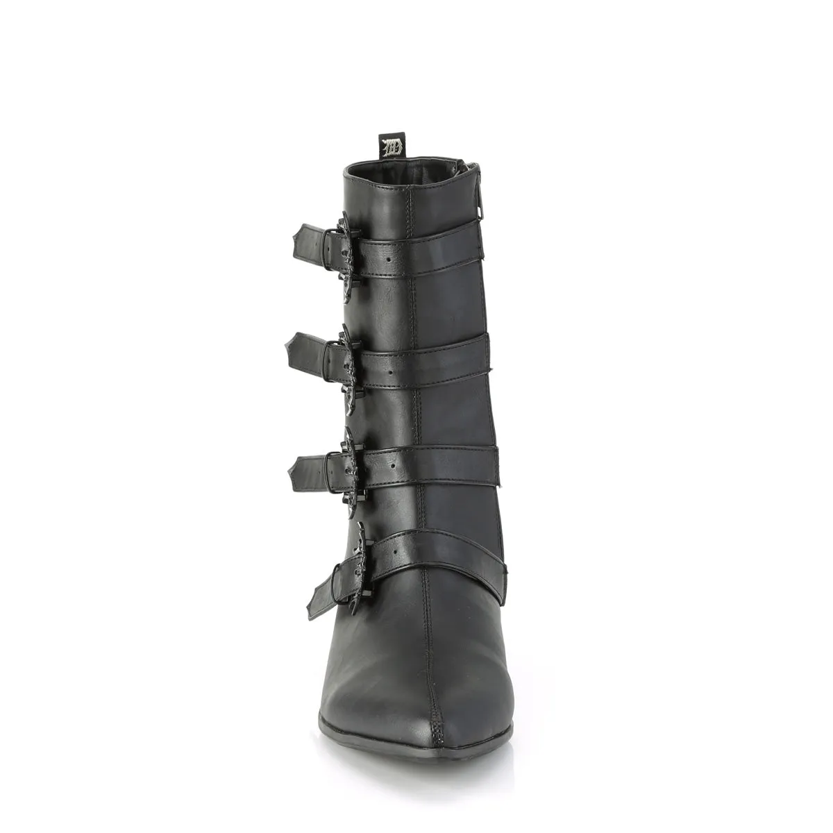 1 Inch Heel WARLOCK-110-B Black