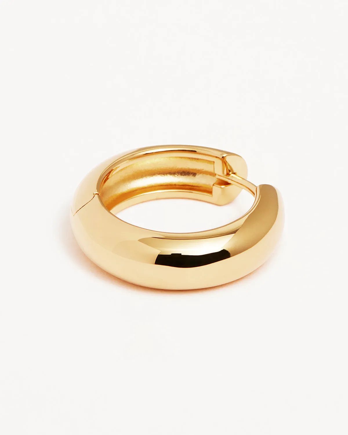 18k Gold Vermeil Bold Large Hoops