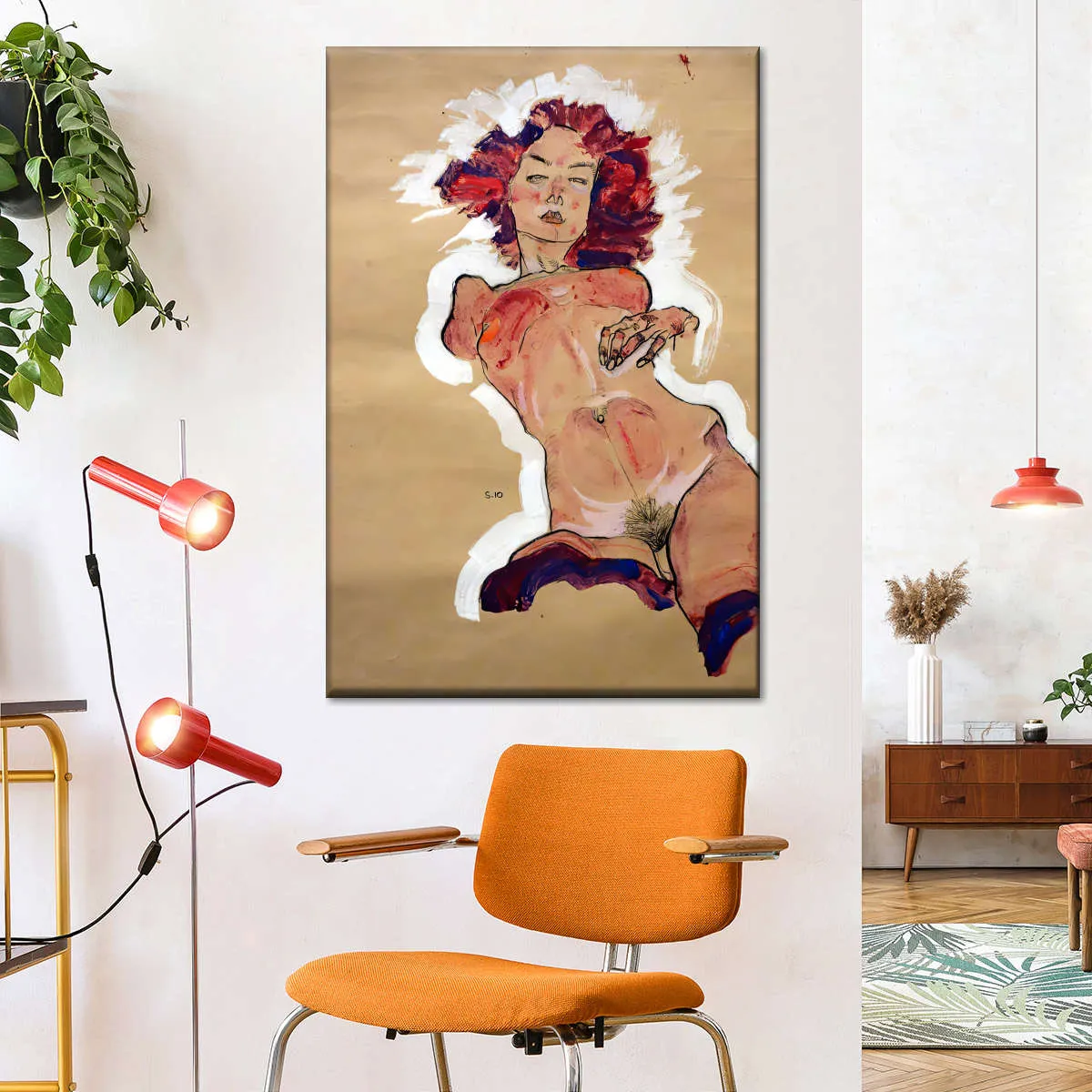 A Female Nude Wall Art