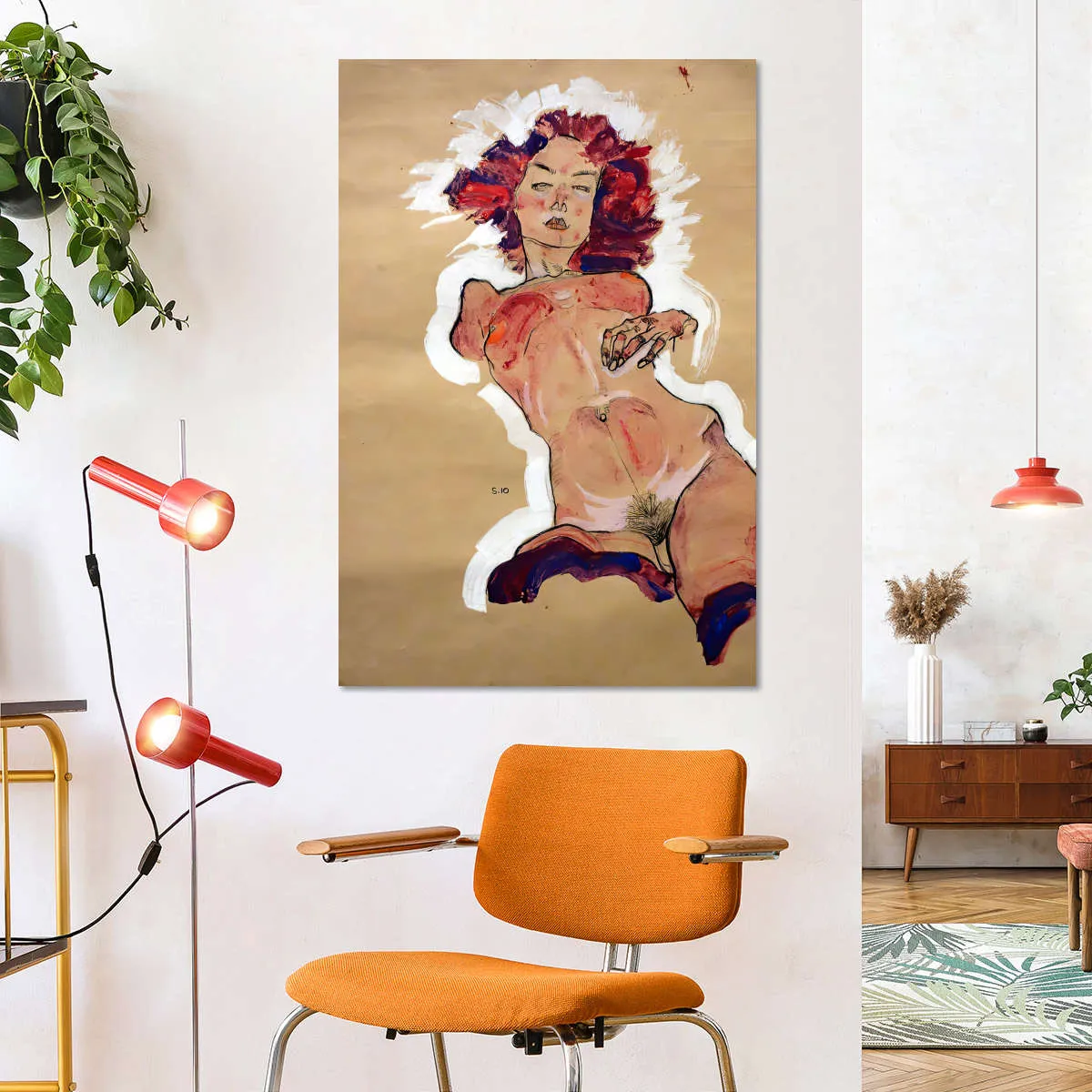 A Female Nude Wall Art