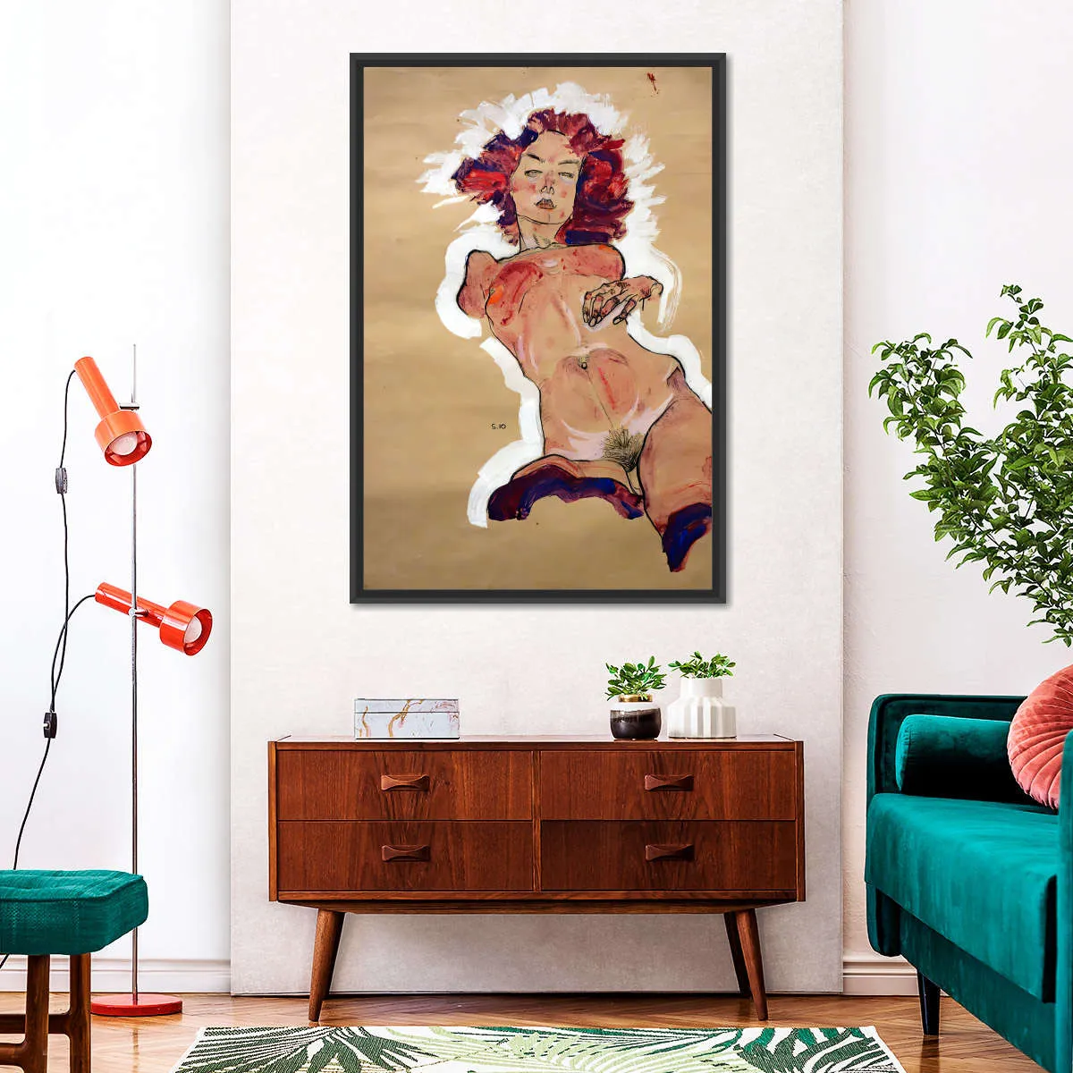 A Female Nude Wall Art