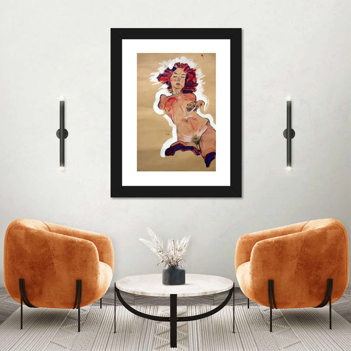 A Female Nude Wall Art