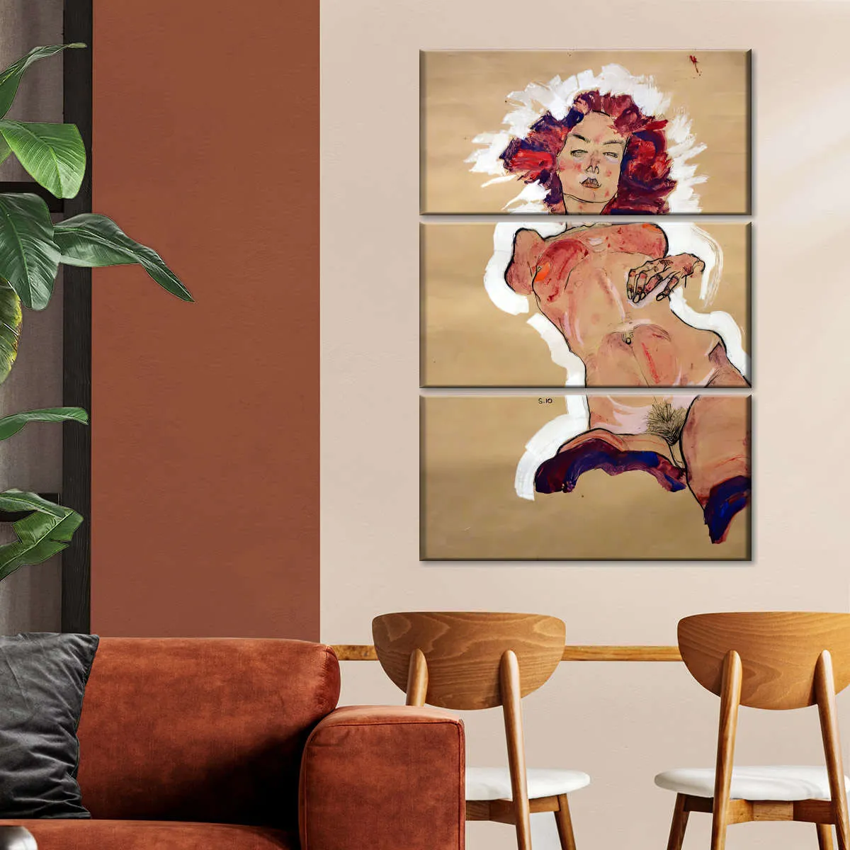 A Female Nude Wall Art