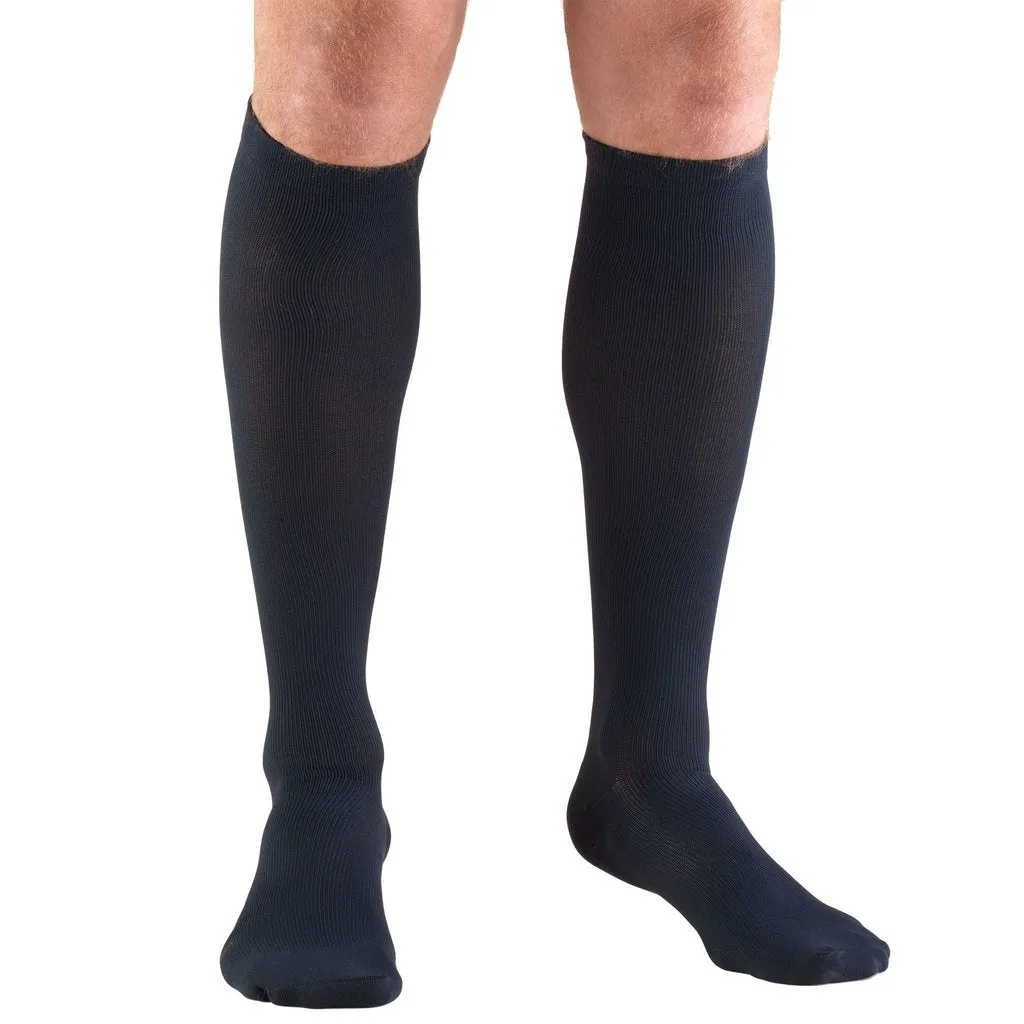 Activa Men's Ribbed Dress Socks 20-30 mmHg