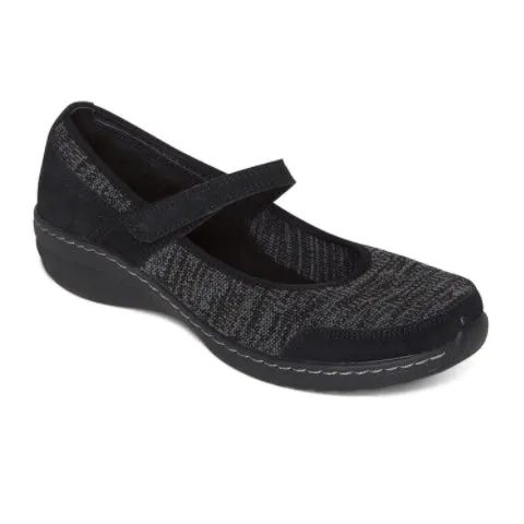 Aetrex Mina Mary Jane (Women) - Black