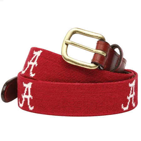 Alabama Needlepoint Belt