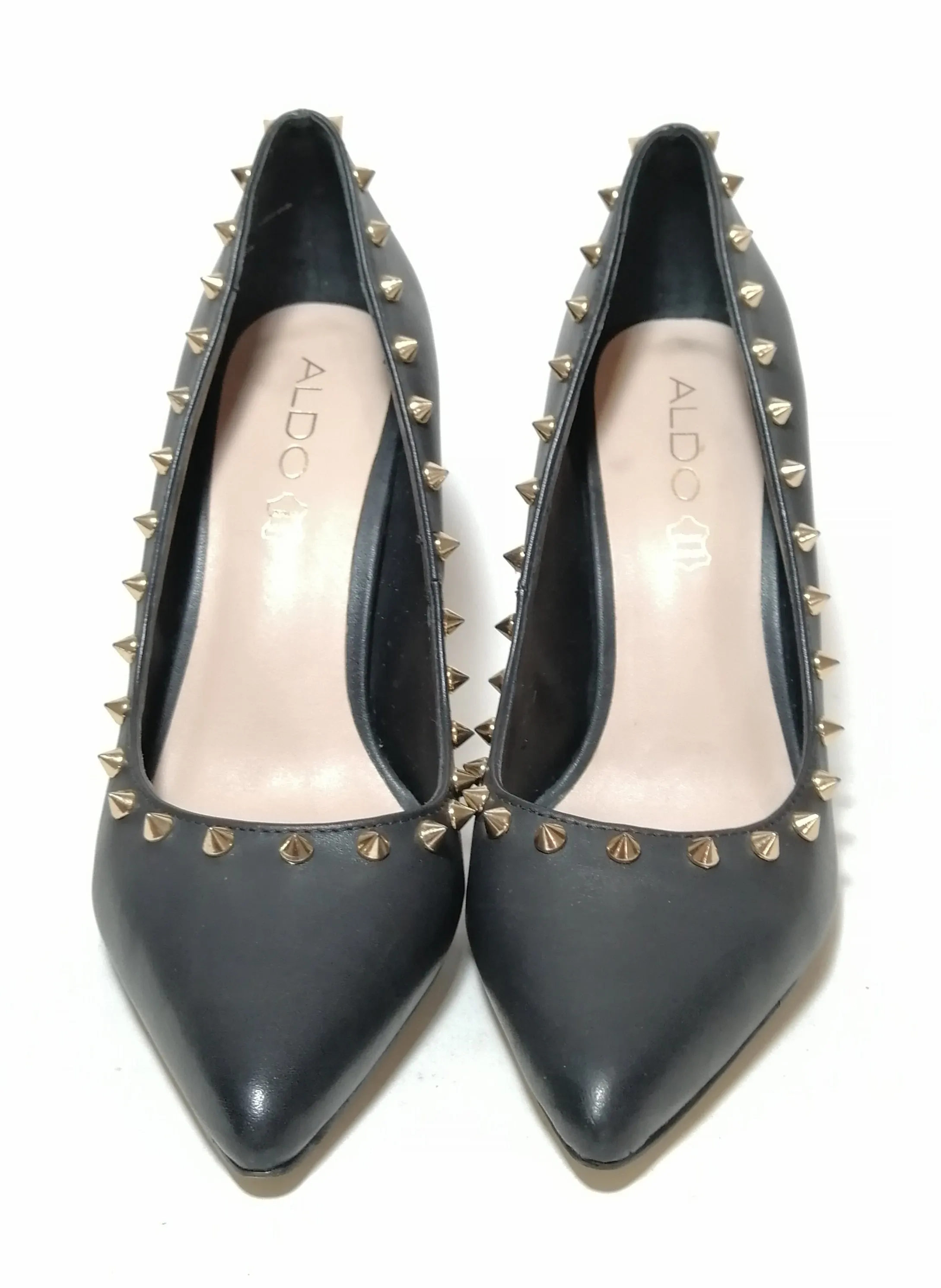 ALDO Black Ocearien Studded Pumps | Gently Used |