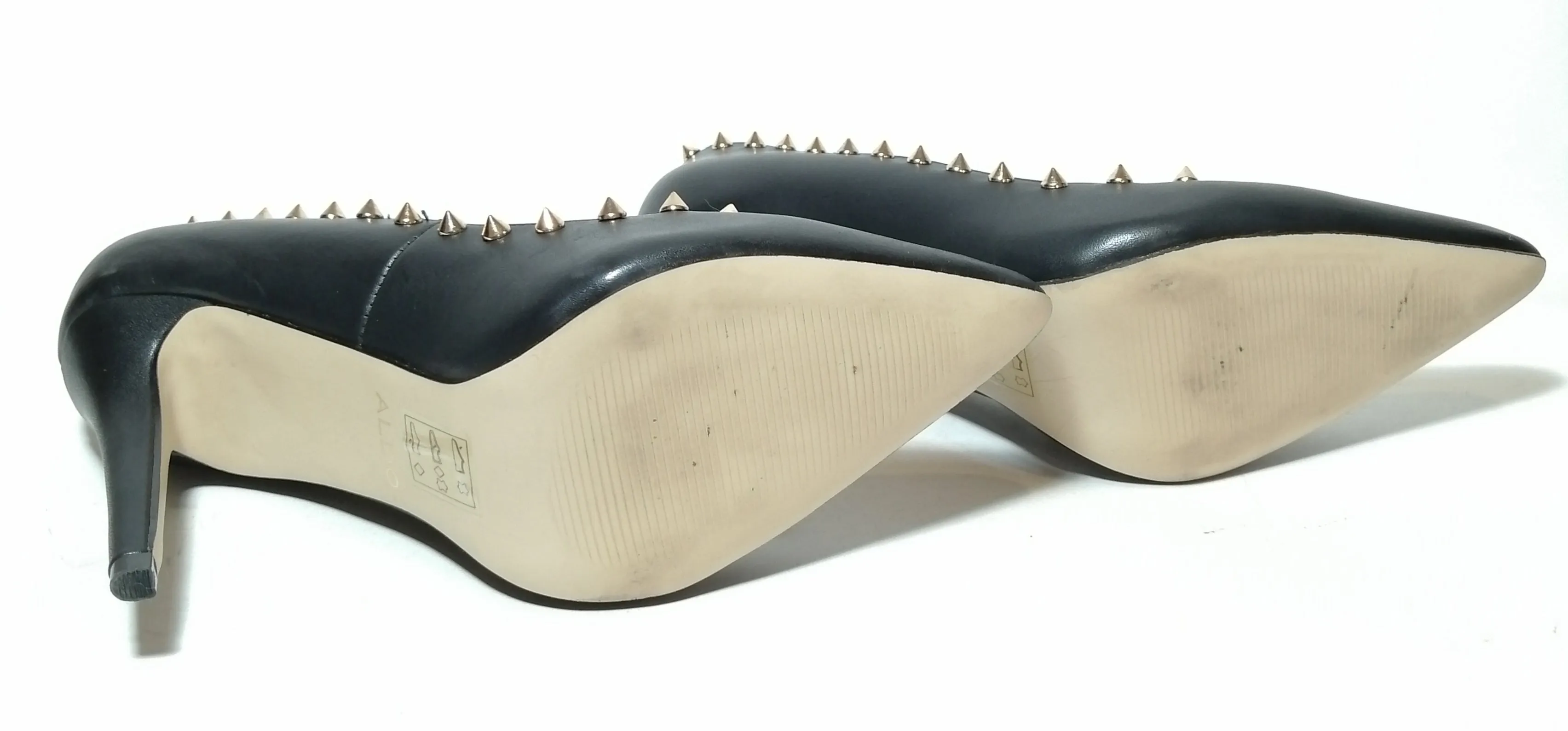 ALDO Black Ocearien Studded Pumps | Gently Used |