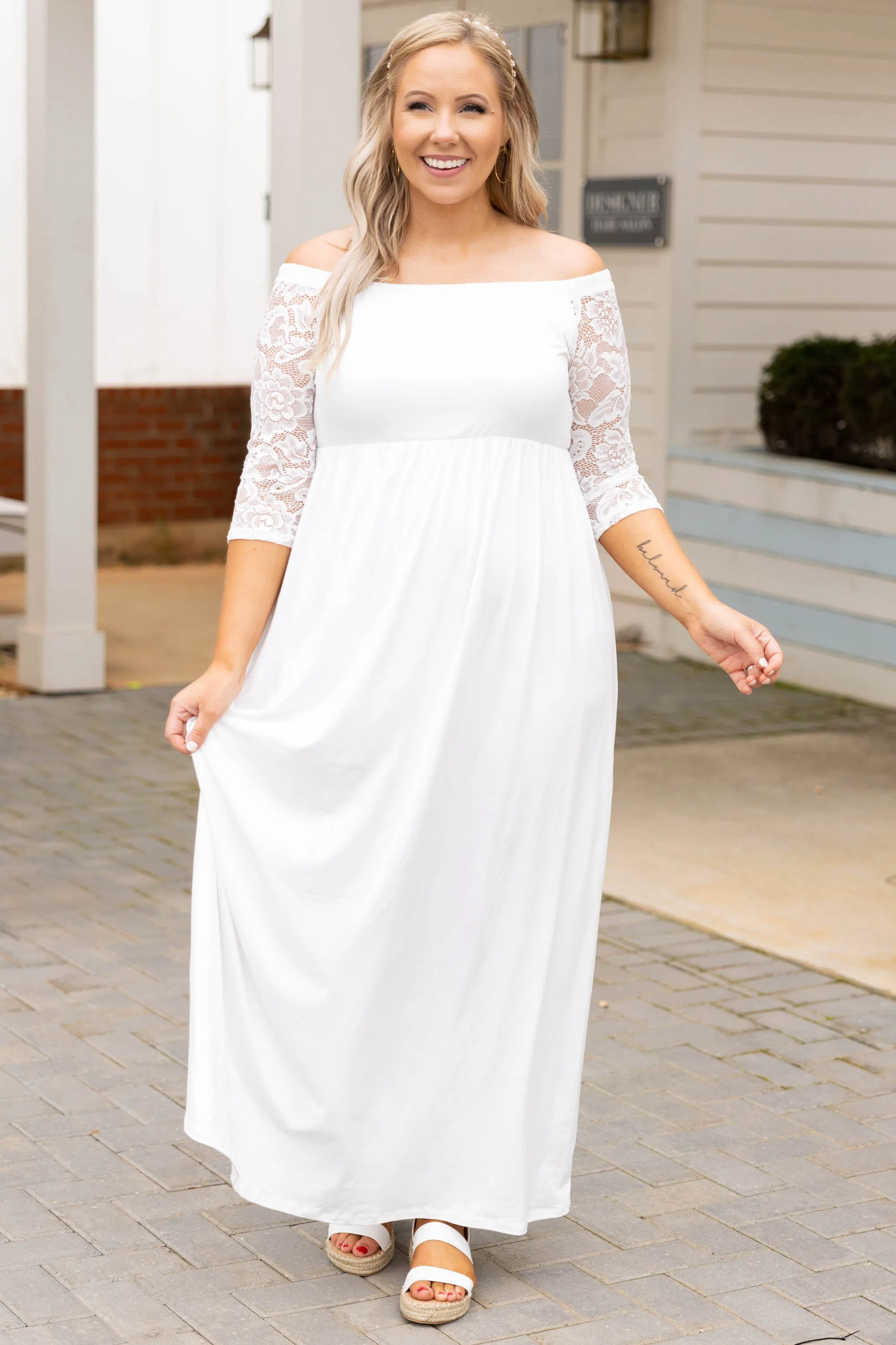 All About Me Dress, Ivory