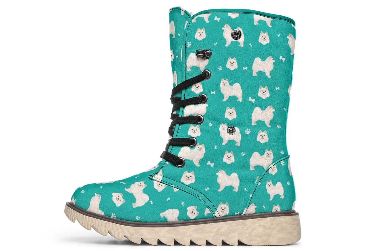 American Eskimo Pattern Polar Vibe Boots