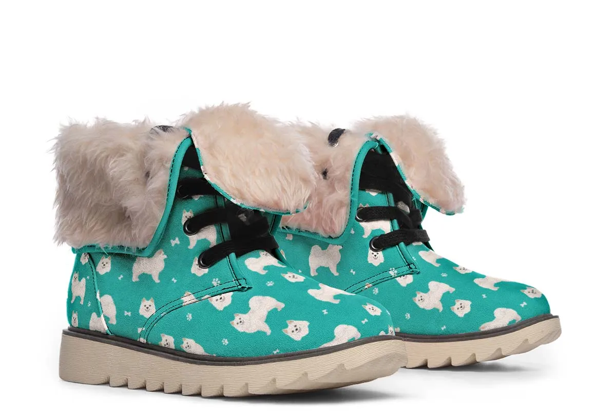 American Eskimo Pattern Polar Vibe Boots