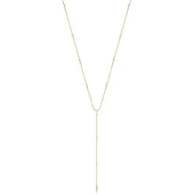 Ania Haie Gold Sparkle Point Y Necklace