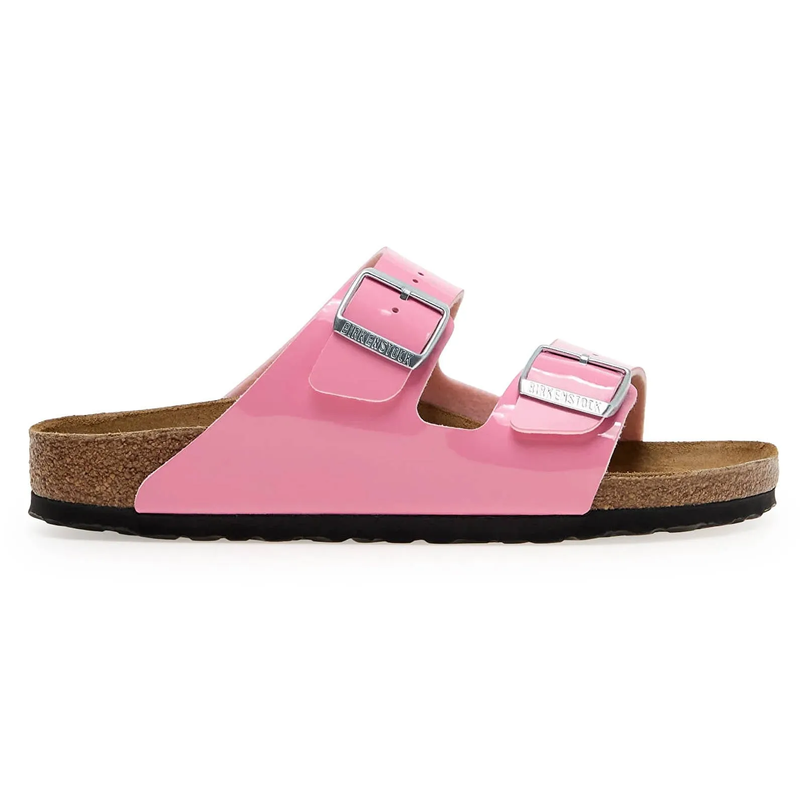 Arizona BS Birko-Flor Patent Unisex Slides Sandals