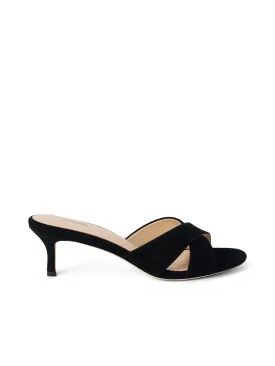 Aveline Kitten-Heel Sandal