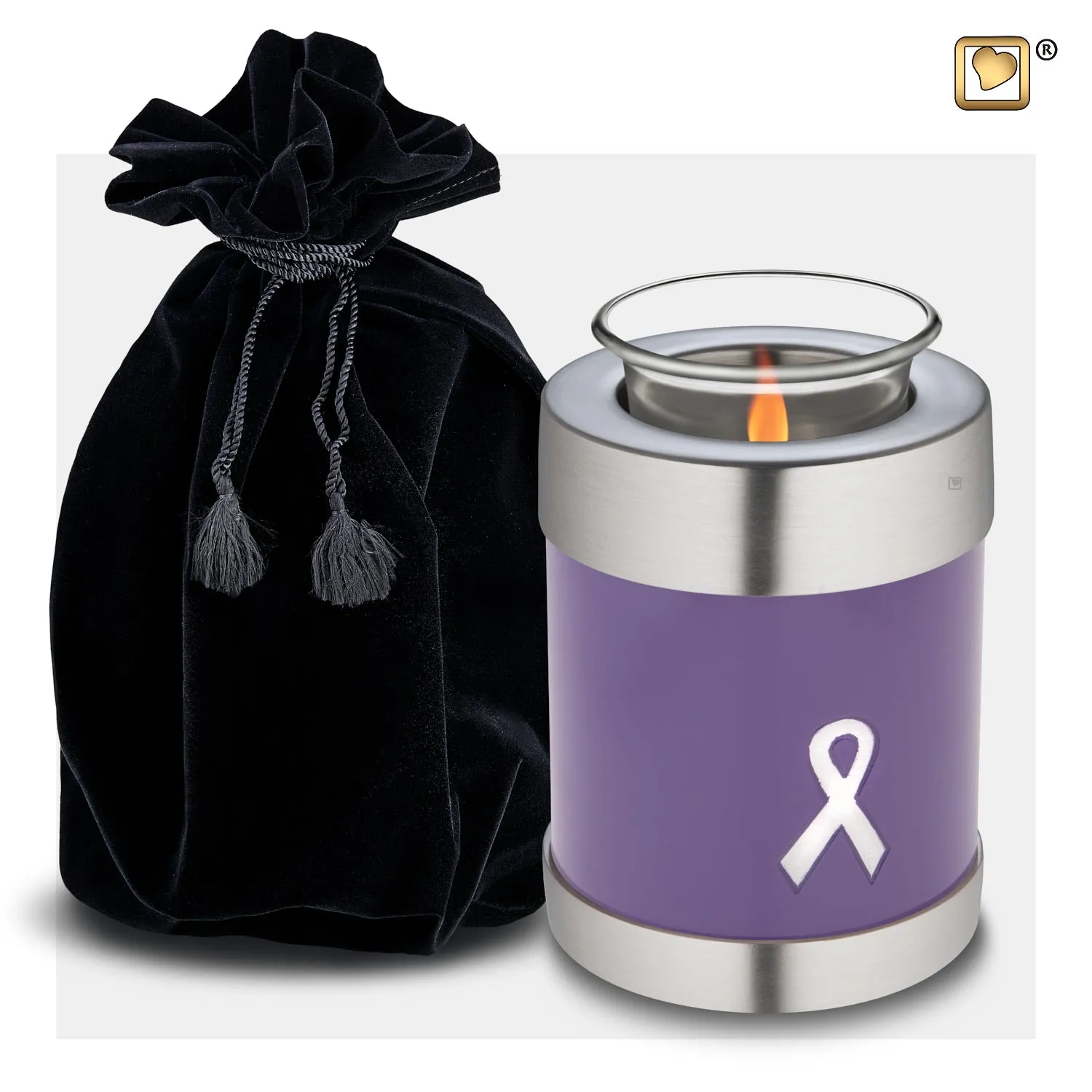 Awareness Purple (Tealight Urn) - T901