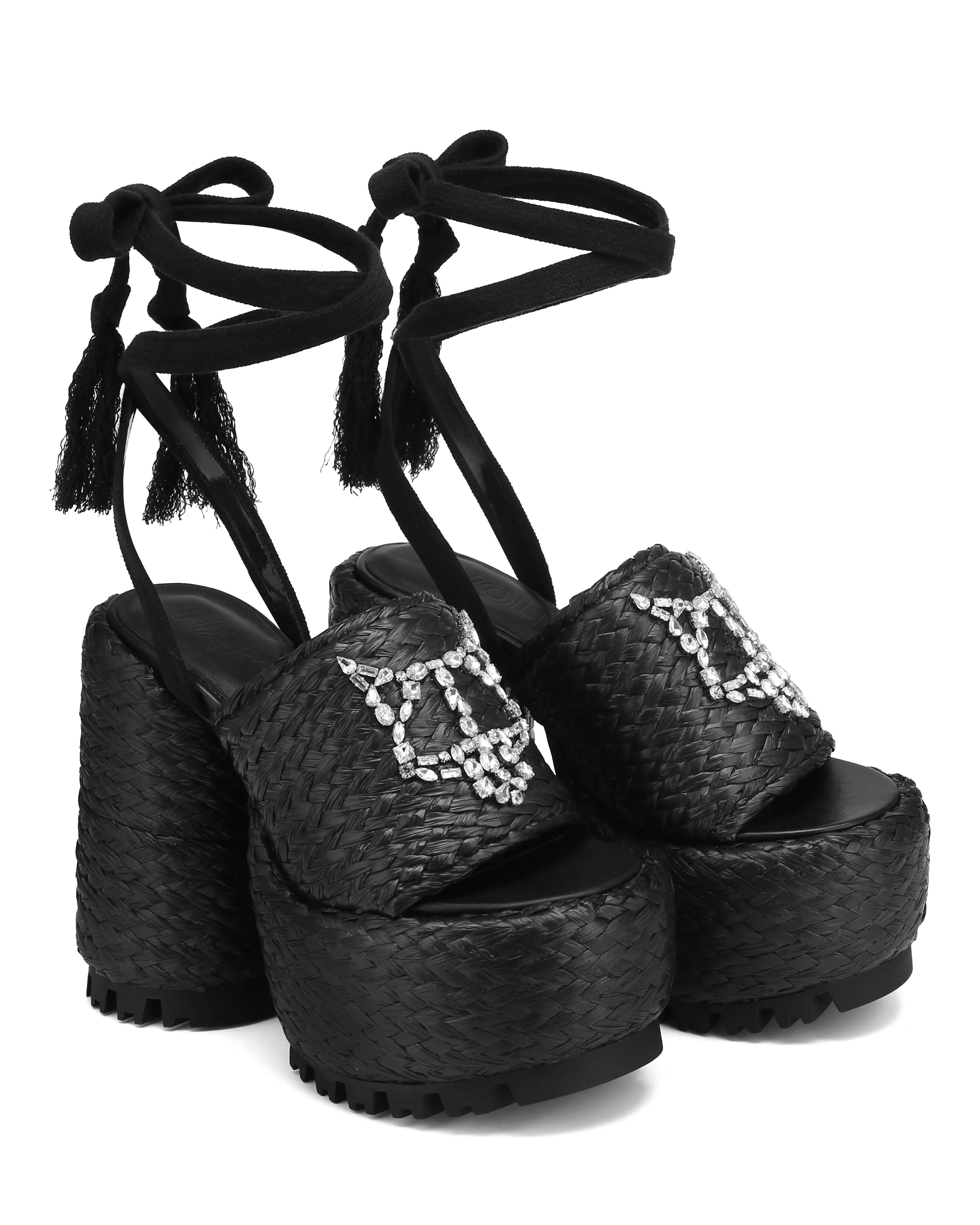 Beach Raffia Black