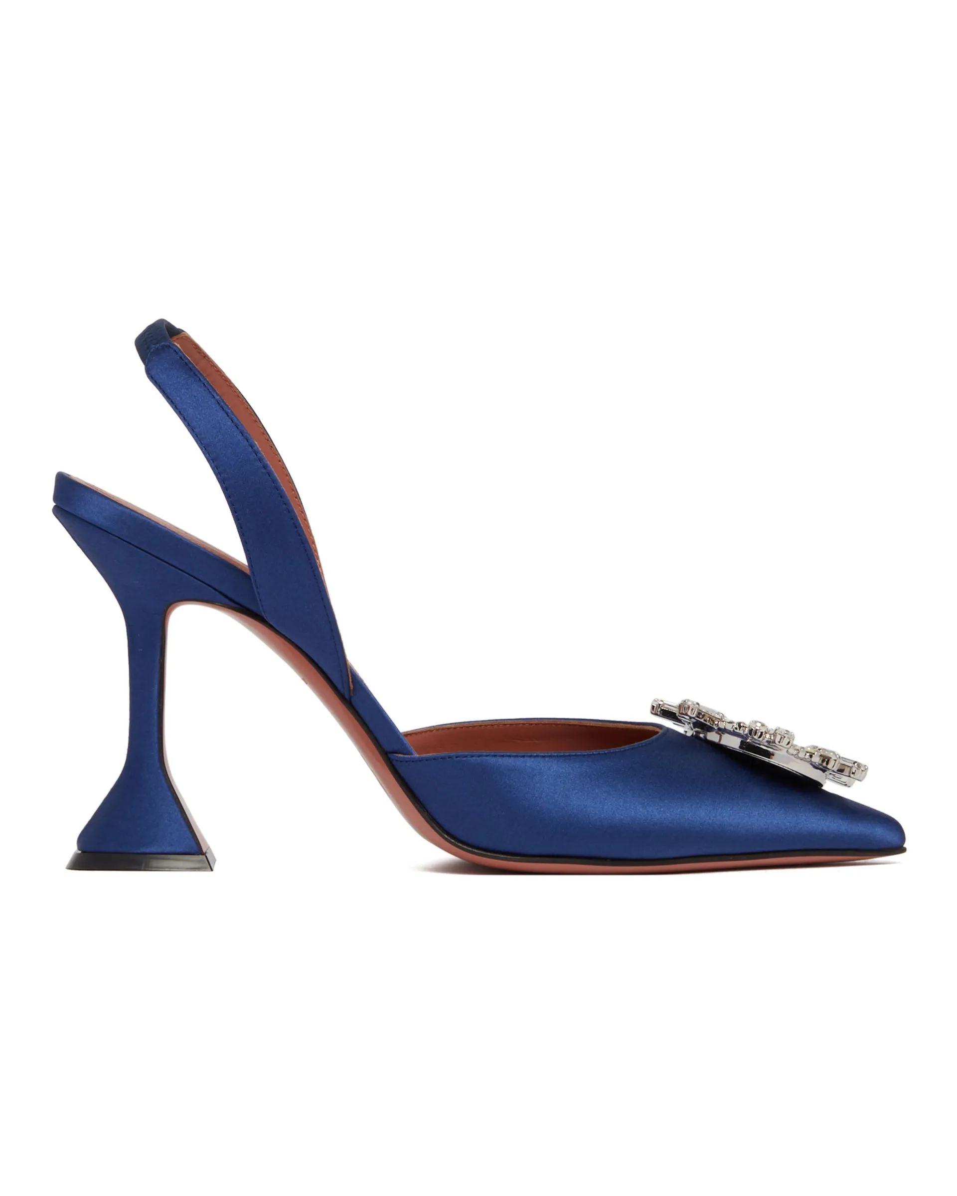 Begum Blue Slingback Pumps