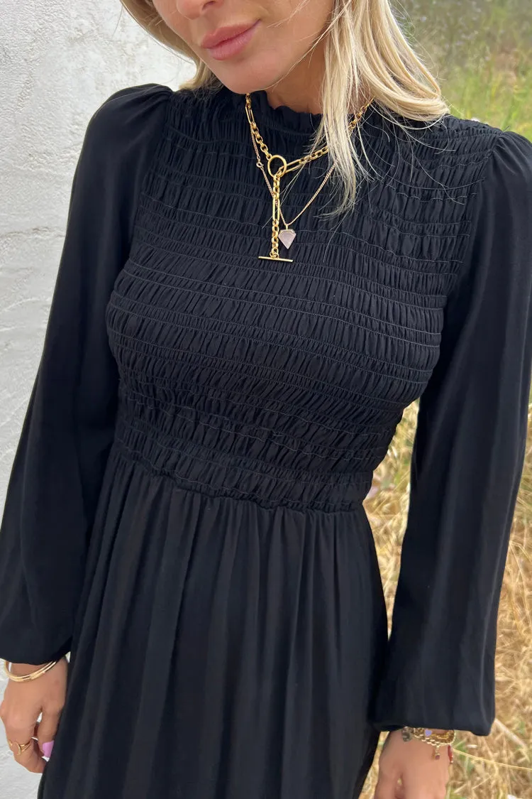 Black Swedish Dress