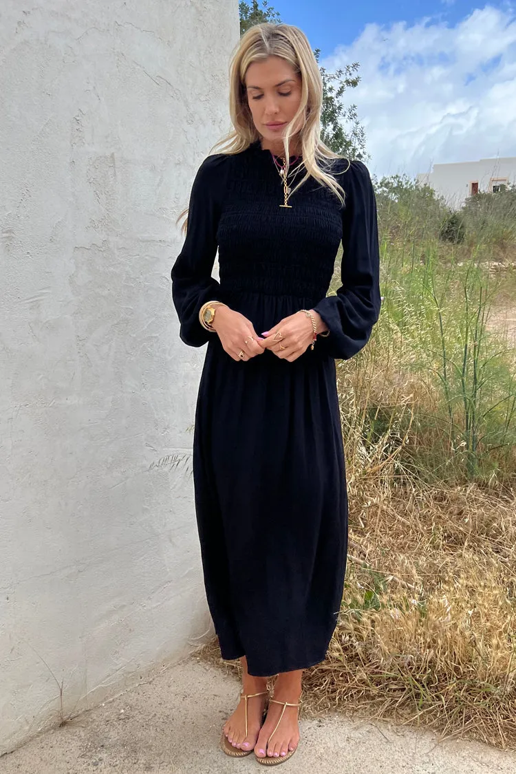 Black Swedish Dress