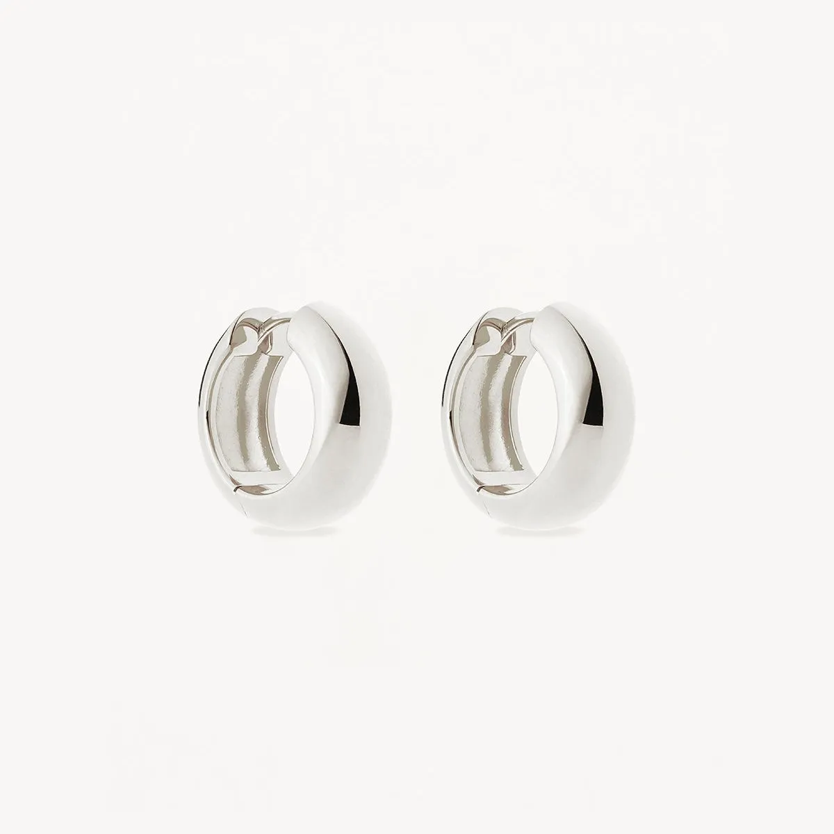 By Charlotte Bold Small Hoop Earrings, Gold or Silver