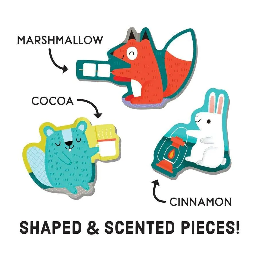 Campfire Friends Scratch and Sniff Puzzle