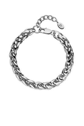 Chunky Statement Bracelet Silver