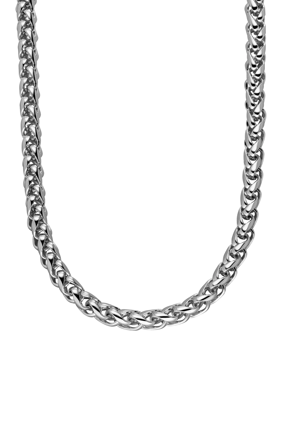 Chunky Statement Necklace Silver