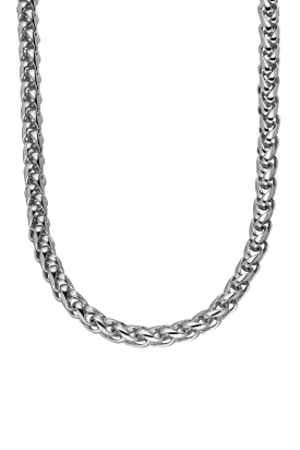 Chunky Statement Necklace Silver