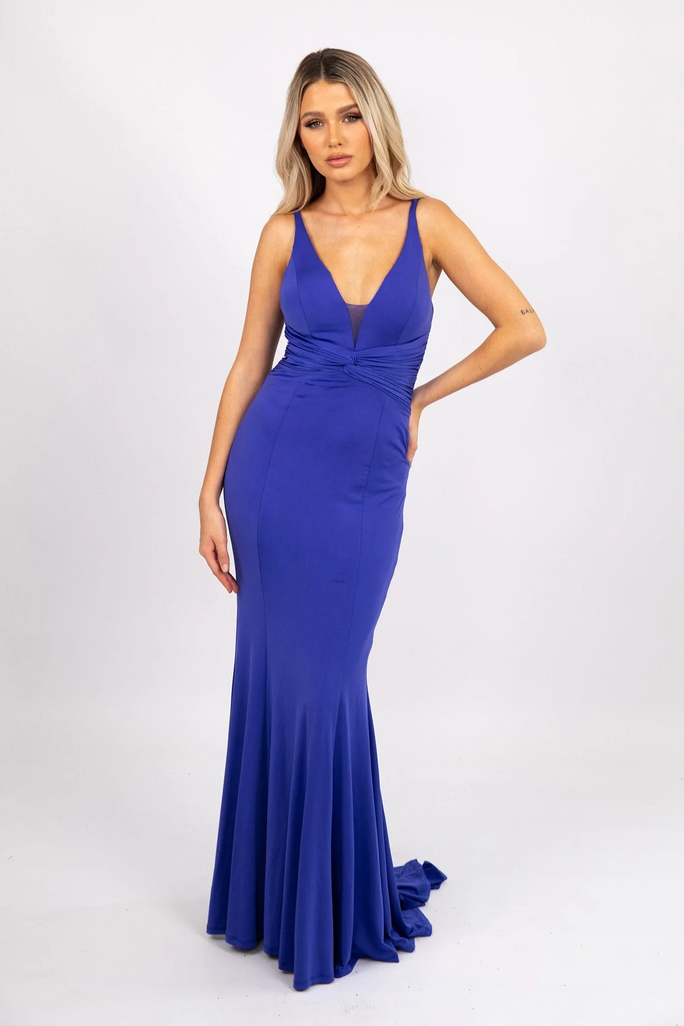 Clara Gown in Electric Blue (XS - Clearance Sale)