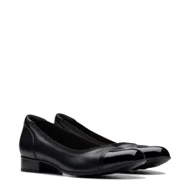 Clarks Women's Krystine May Leather Pump in Black