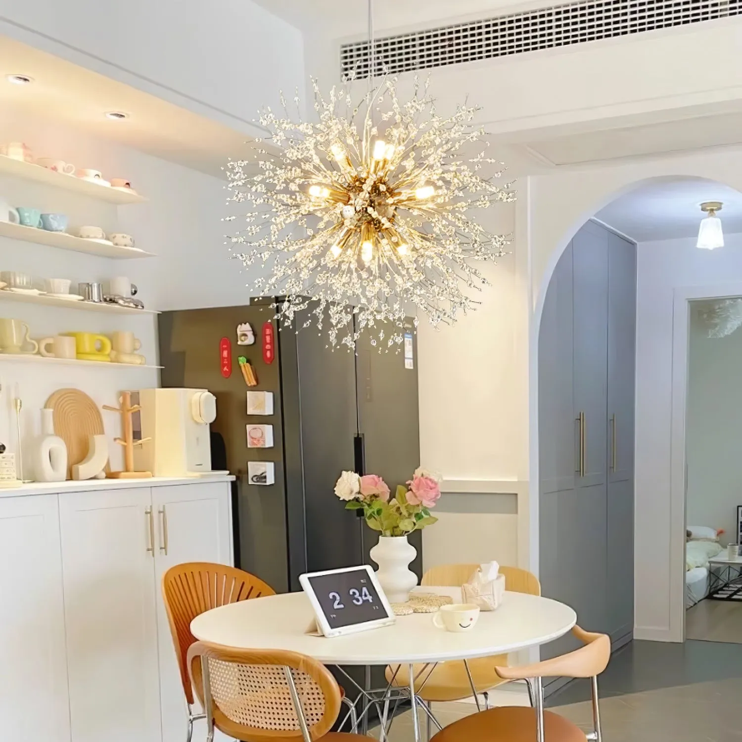 Crystal Dandelion Chandelier