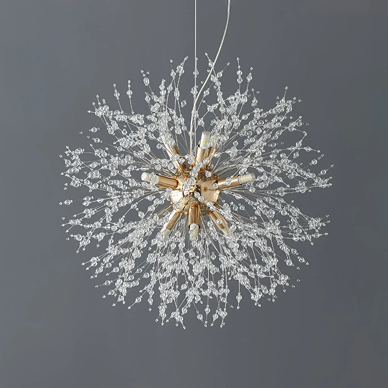 Crystal Dandelion Chandelier