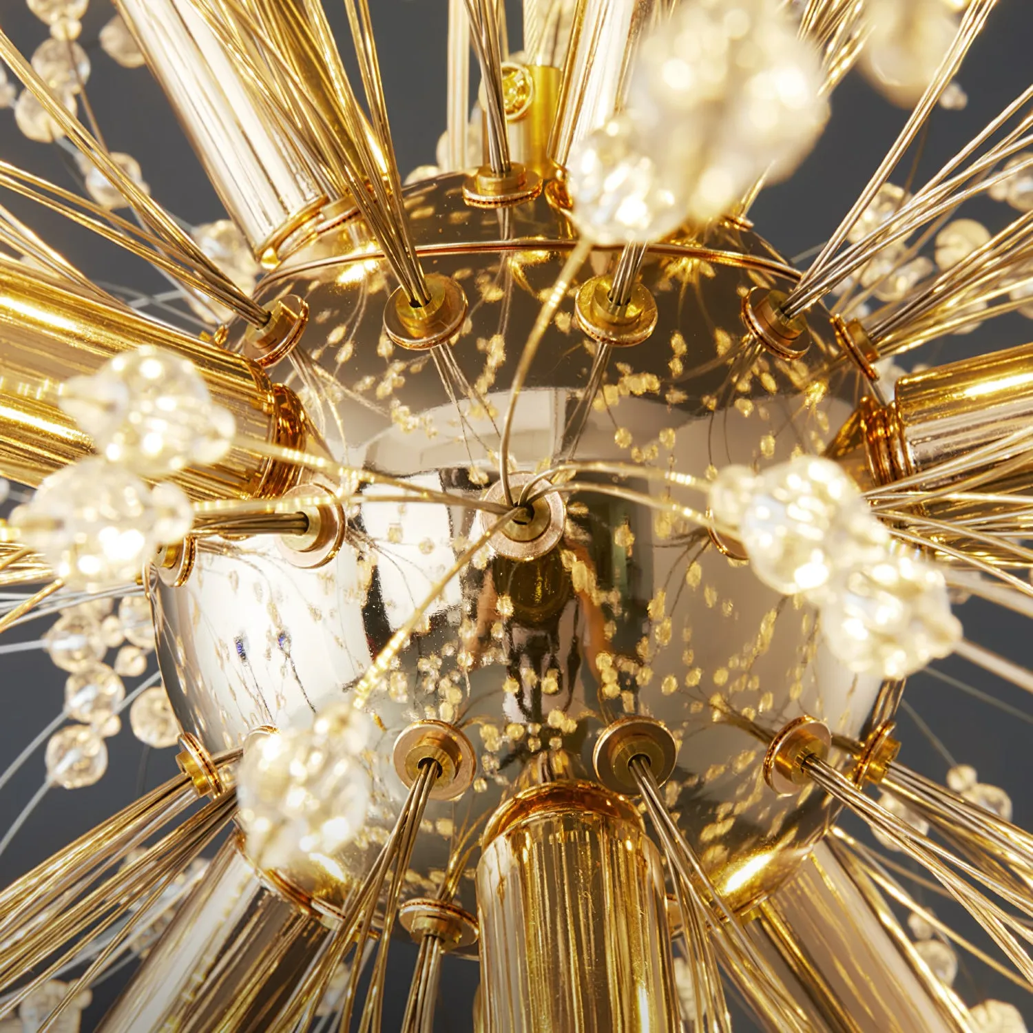 Crystal Dandelion Chandelier