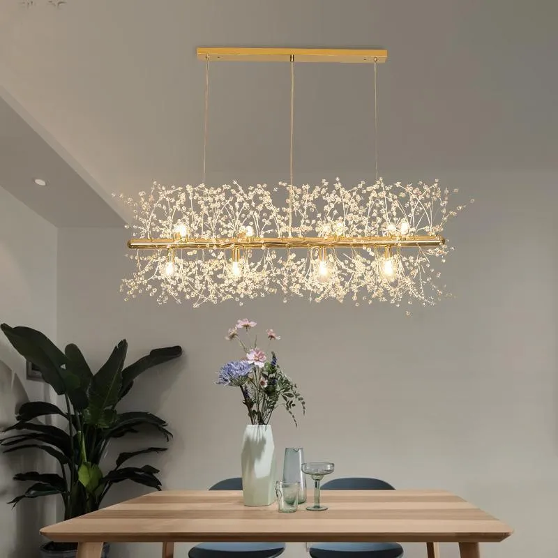 Crystal Dandelion Chandelier