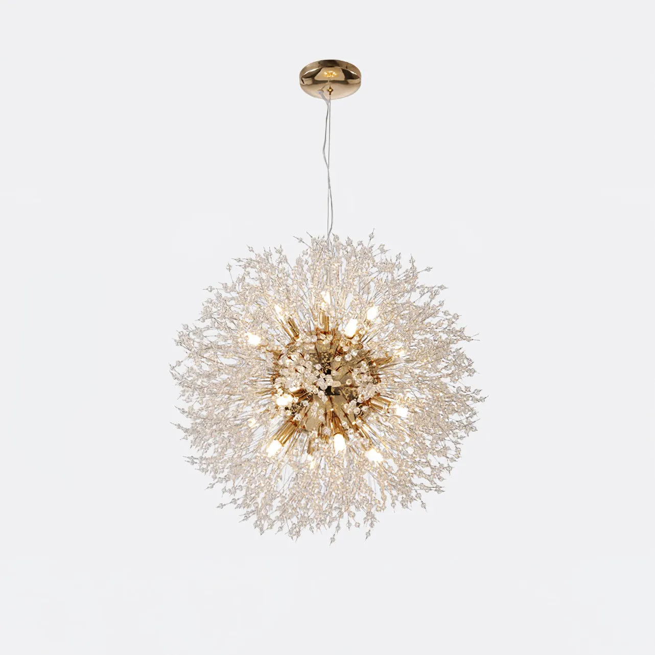 Crystal Dandelion Chandelier