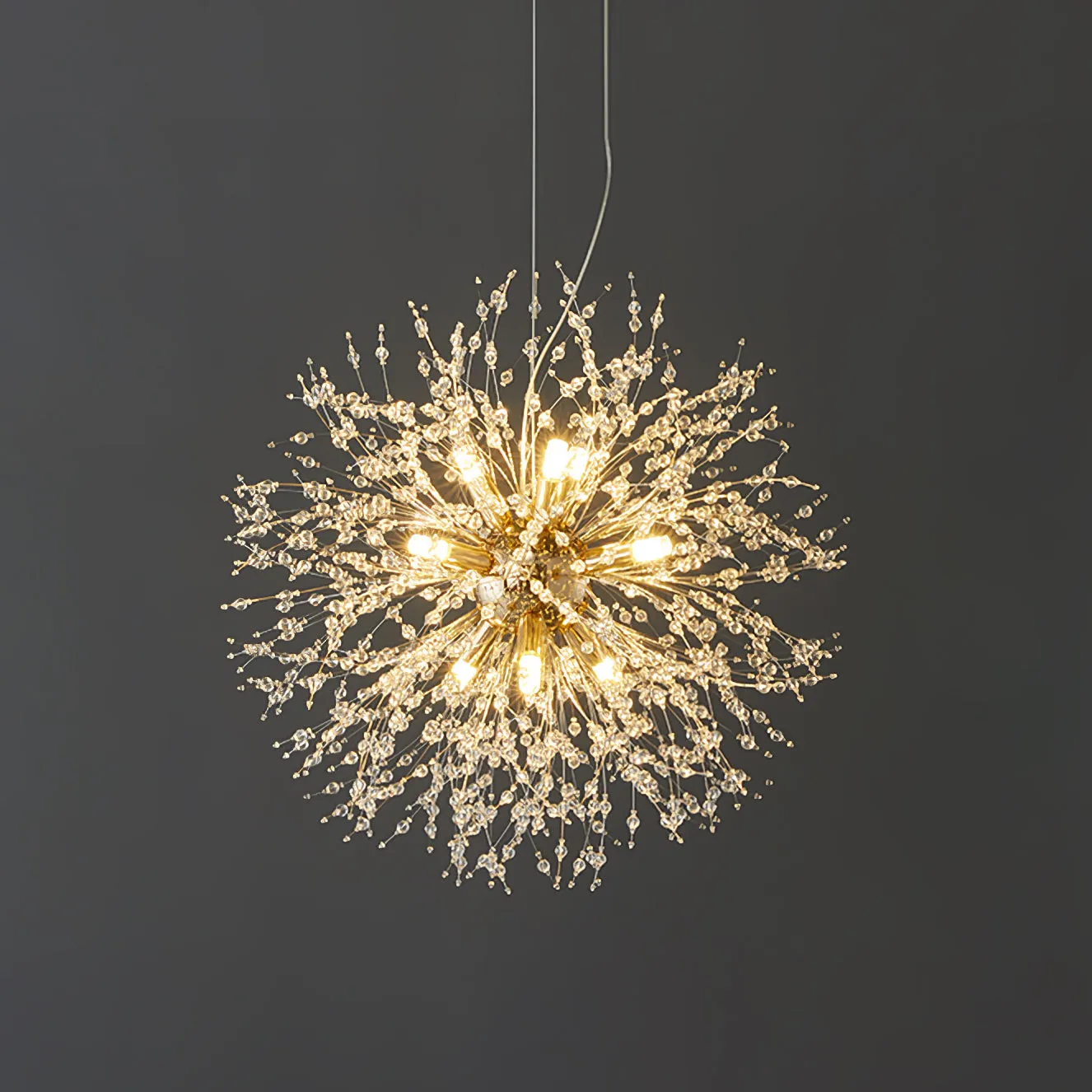 Crystal Dandelion Chandelier