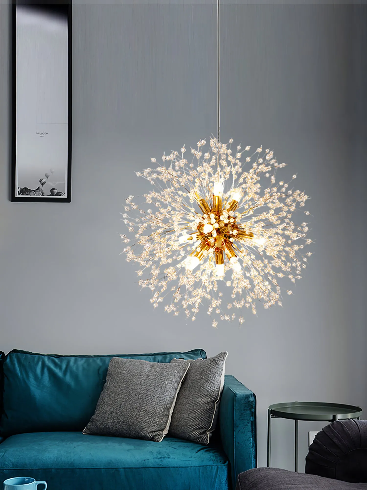 Crystal Dandelion Chandelier