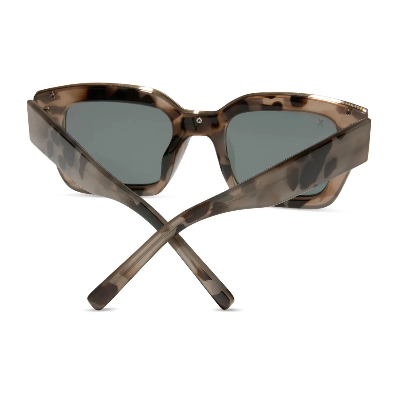 Dime-Amore Oat Tortoise Grey Polarized Sunglasses