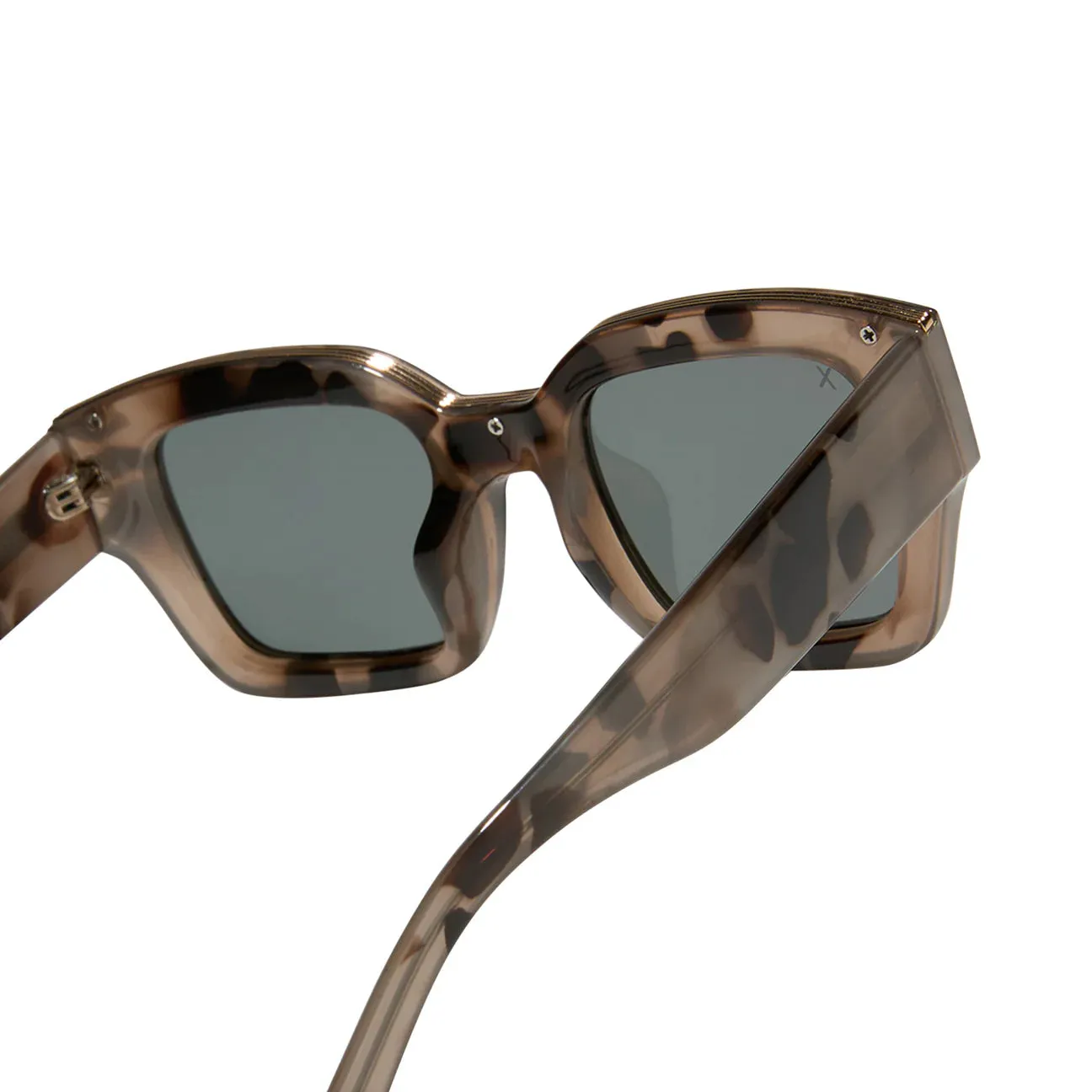 Dime-Amore Oat Tortoise Grey Polarized Sunglasses