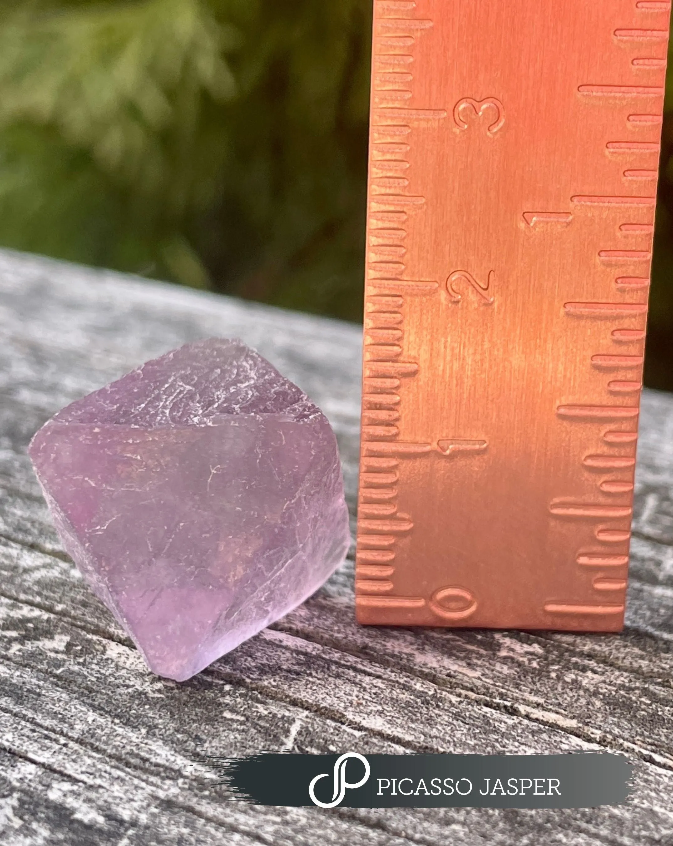 Fluorite- Go with the Flow, Octahedron Shape