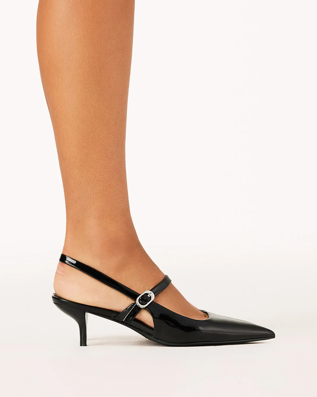 GERTA - BLACK PATENT