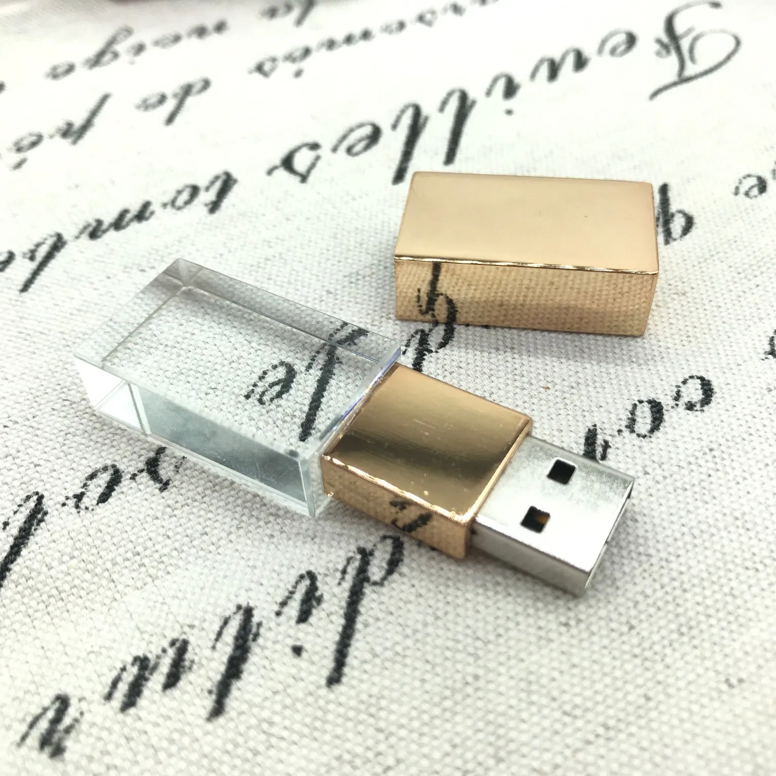 Gold Crystal USB