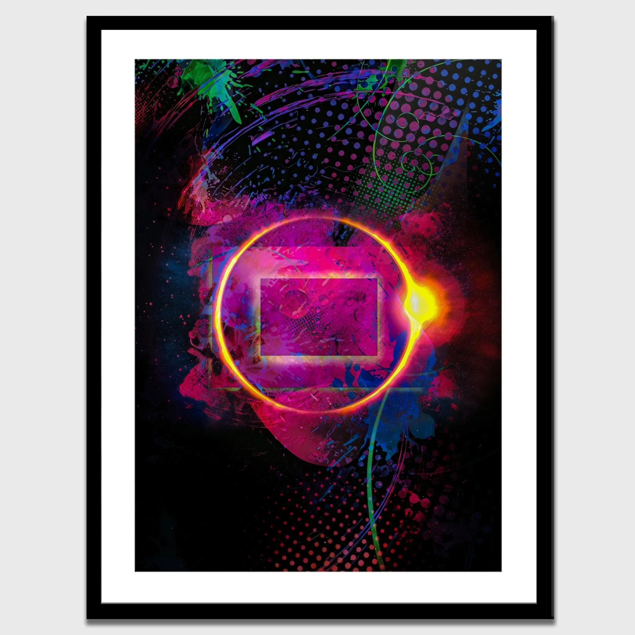 Golden Ring Semi-gloss Print