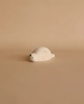 Handmade Tiny Wooden Seal