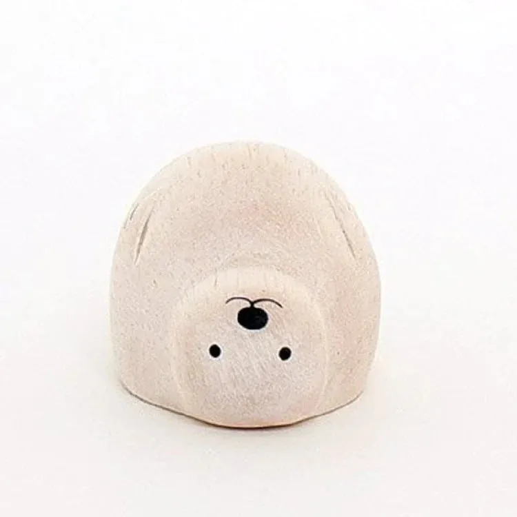 Handmade Tiny Wooden Seal