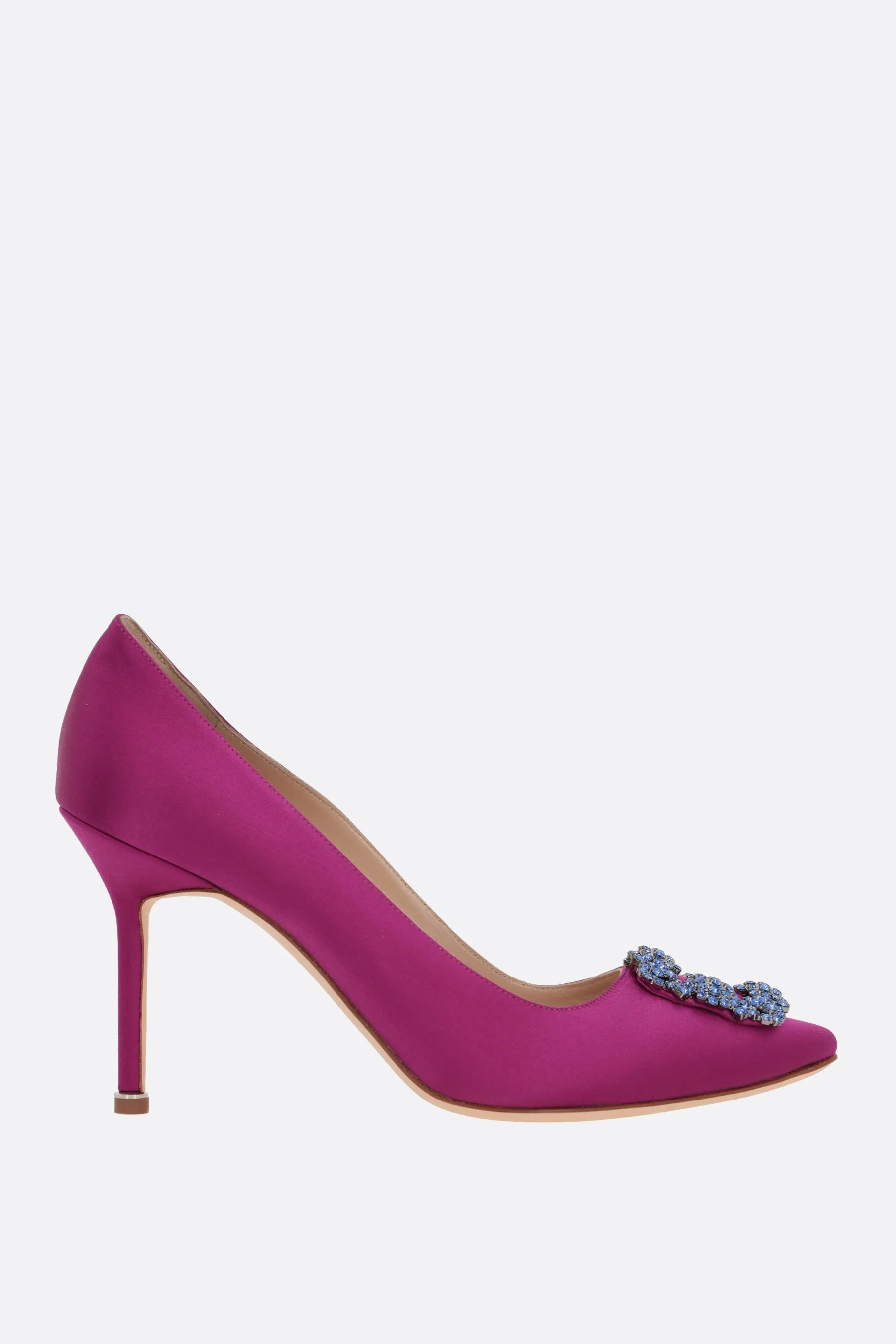 Hangisi satin pumps