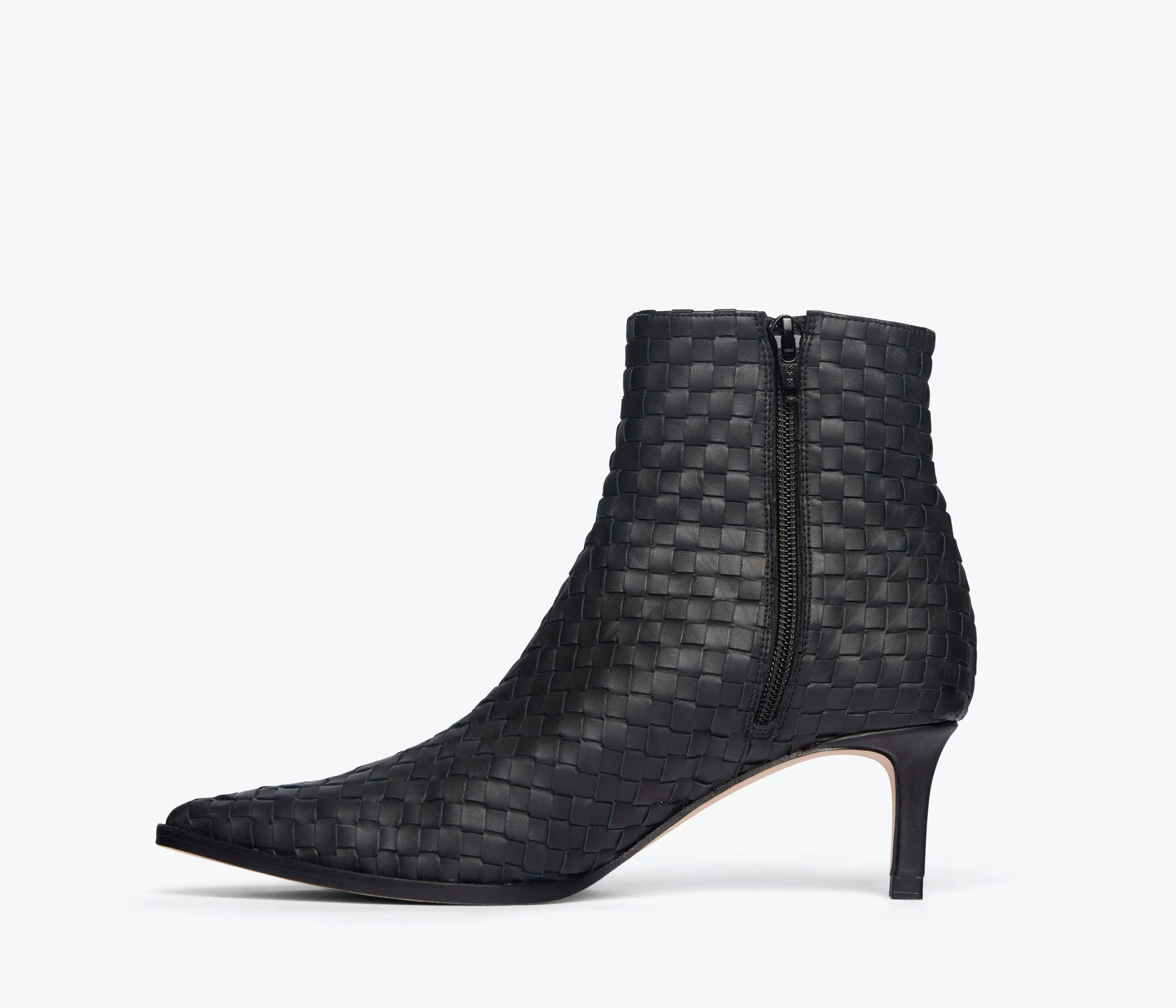 HEIDI WOVEN ANKLE BOOT