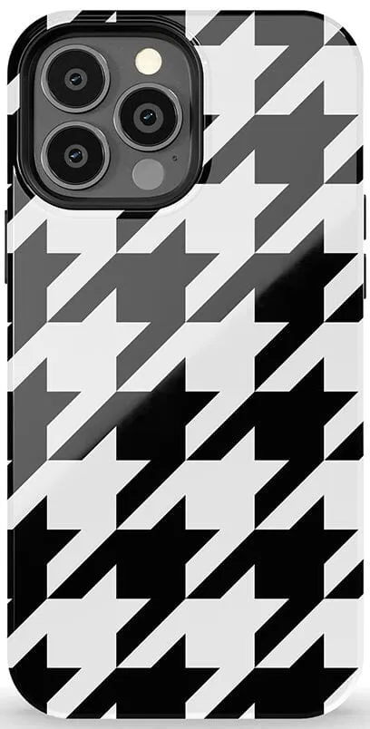 Houndstooth | High Contrast Design Case