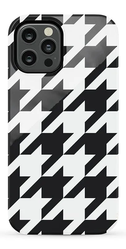 Houndstooth | High Contrast Design Case